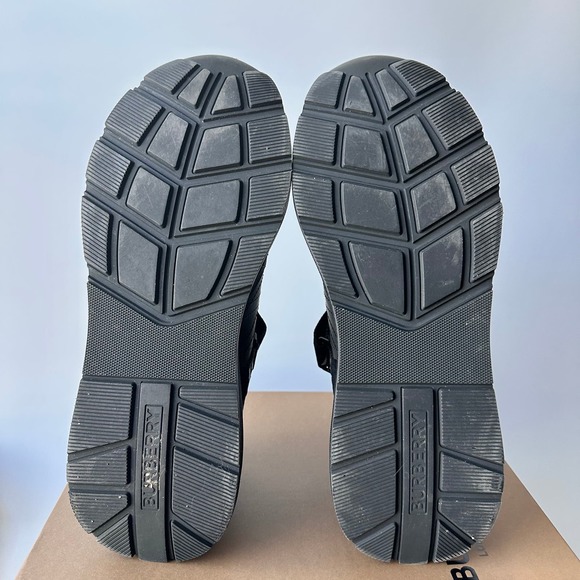 Burberry Ronnie Lace Up Logo Strap Sneaker - Picture 6 of 8